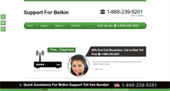 Desktop Screenshot of belkintechsupport247.com