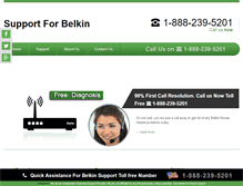 Tablet Screenshot of belkintechsupport247.com